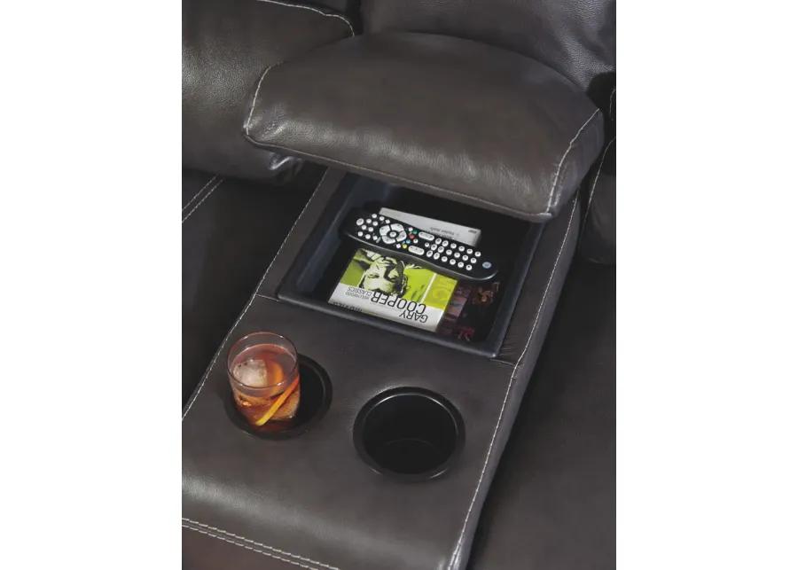 Mccaskill - Reclining Loveseat With Console