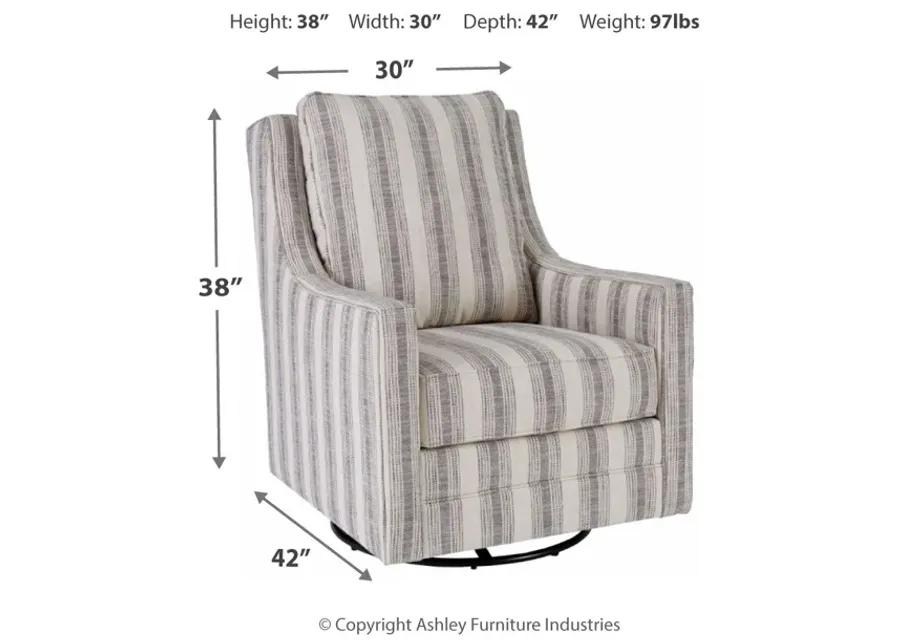 Kambria - Swivel Glider Accent Chair