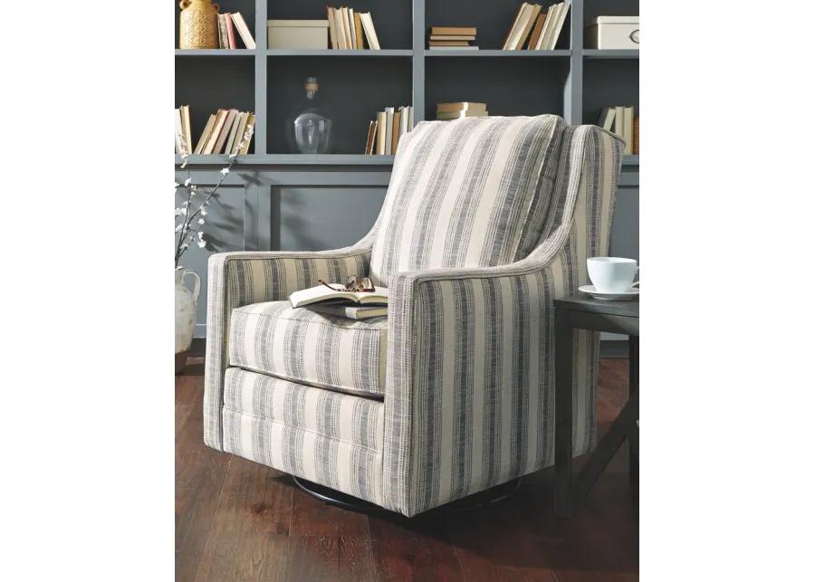 Kambria - Swivel Glider Accent Chair