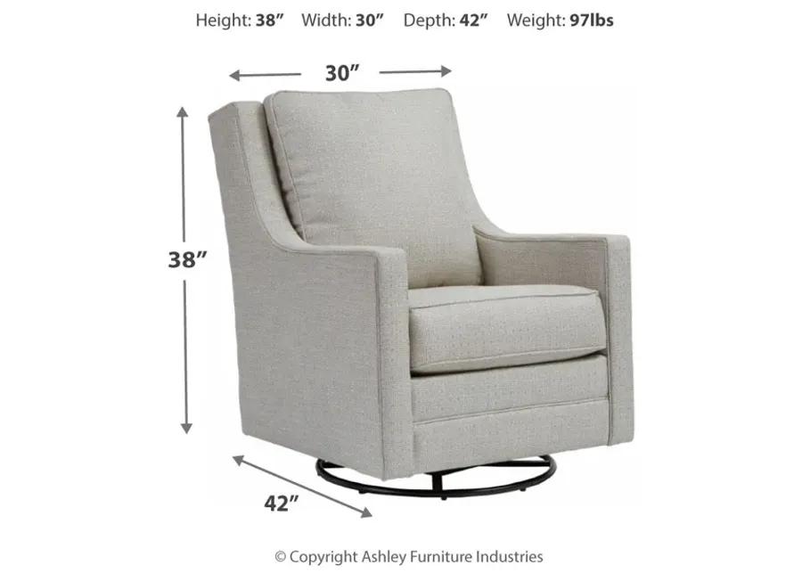 Kambria - Swivel Glider Accent Chair