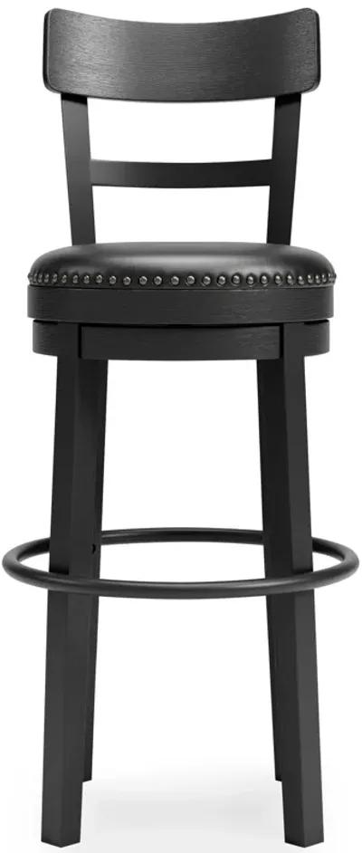 Valebeck -  Tall Upholstered Swivel Barstool