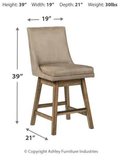 Tallenger - Swivel Barstool (Set of 2)