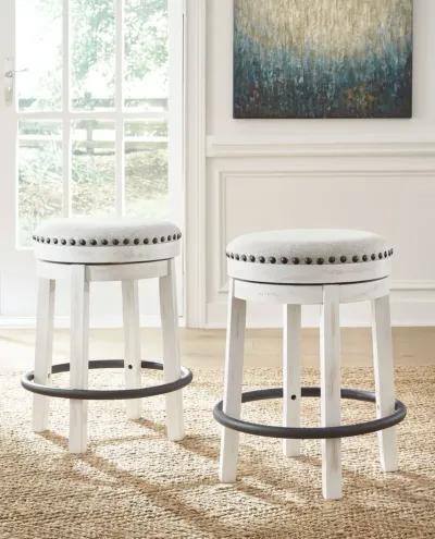 Valebeck - Upholstered Swivel Stool