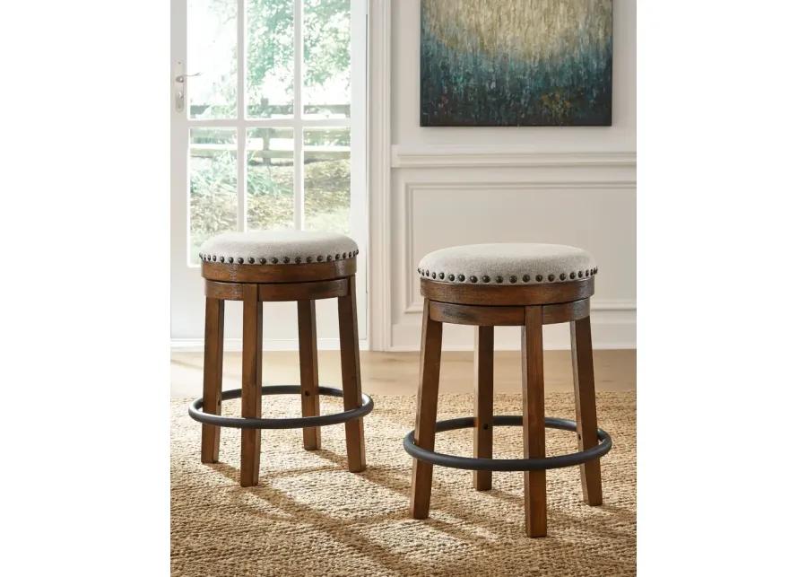 Valebeck - Upholstered Swivel Stool