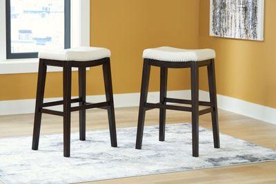 Lemante - Tall Upholstered Stool (Set of 2)