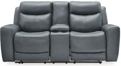 Mindanao - Power Reclining Loveseat With Console /Adj Hdrst