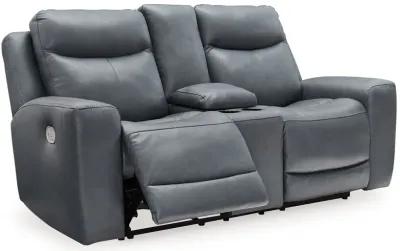 Mindanao - Power Reclining Loveseat With Console /Adj Hdrst