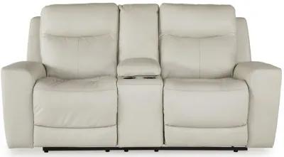 Mindanao - Power Reclining Loveseat With Console /Adj Hdrst