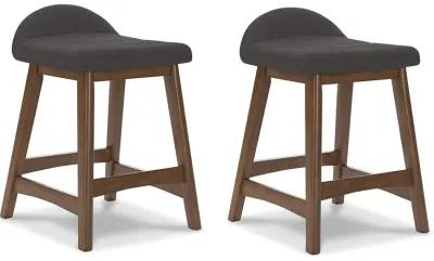 Lyncott - Upholstered Barstool (Set of 2)