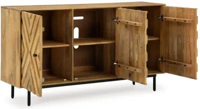 Cadewick - Natural - Accent Cabinet