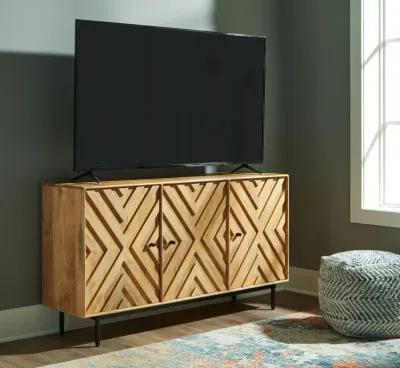 Cadewick - Natural - Accent Cabinet