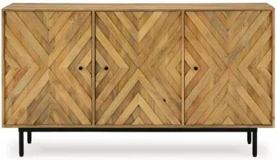 Cadewick - Natural - Accent Cabinet