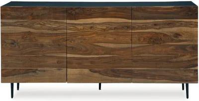 Darrey - Natural / Brown - Accent Cabinet