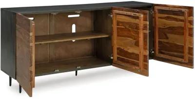 Darrey - Natural / Brown - Accent Cabinet