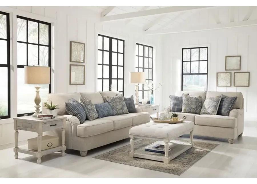 Traemore - Pearl Silver - Loveseat