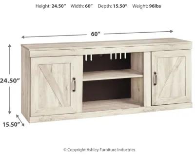 Bellaby - TV Stand W/Fireplace Option