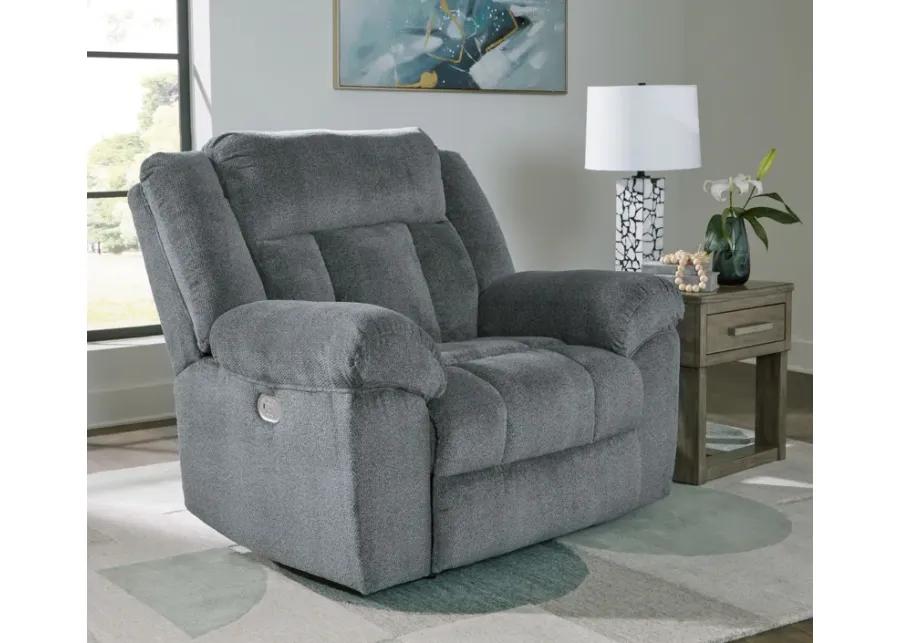 Tip-off - Power Recliner With Adj Headrest