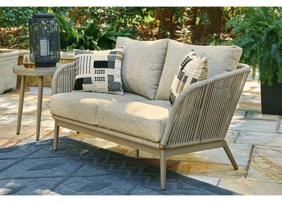 Swiss Valley - Beige - Loveseat W/Cushion