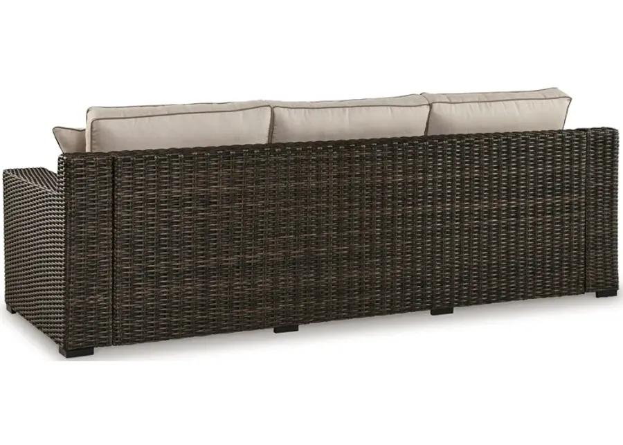 Coastline Bay - Brown - Sofa With Cushion