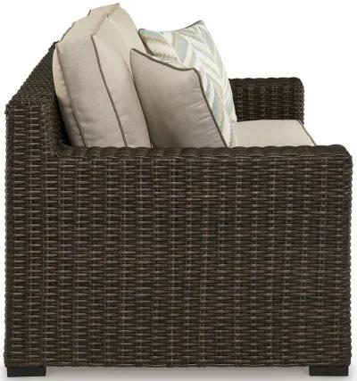 Coastline Bay - Brown - Loveseat W/Cushion