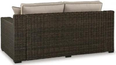 Coastline Bay - Brown - Loveseat W/Cushion