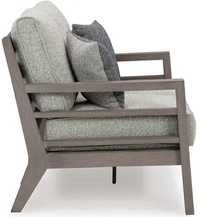 Hillside Barn - Gray / Brown - Loveseat W/Cushion