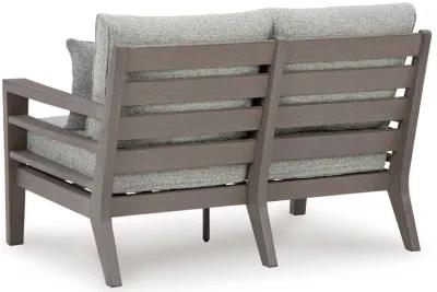 Hillside Barn - Gray / Brown - Loveseat W/Cushion