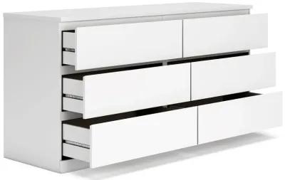 Onita - White - Six Drawer Dresser