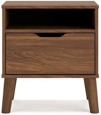 Fordmont - Auburn - One Drawer Night Stand