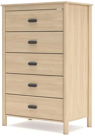 Cabinella - Tan - Five Drawer Chest