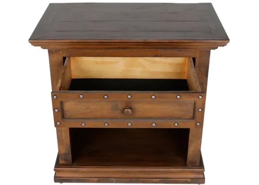 Catalina Burn Nightstand