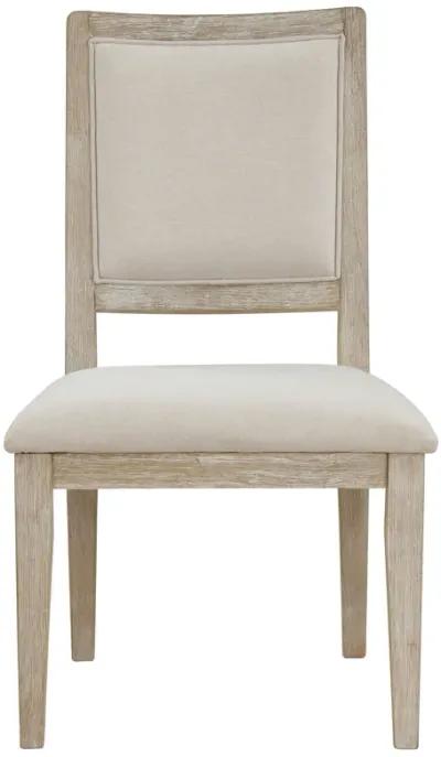 Trofello - Cushioned Dining Side Chair (Set of 2) - White Washed