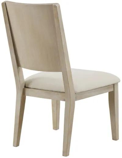 Trofello - Cushioned Dining Side Chair (Set of 2) - White Washed