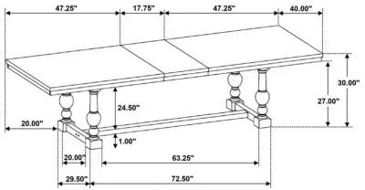 Aventine - Rectangular Dining Set