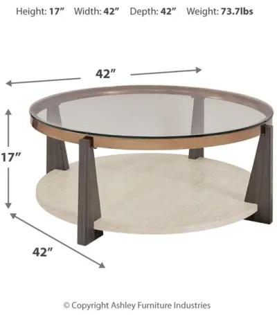 Frazwa - Multi - Round Cocktail Table