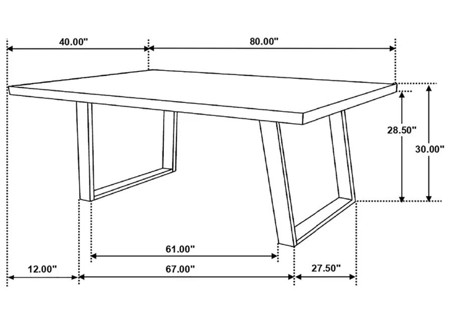 Misty - Rectangular Dining Set