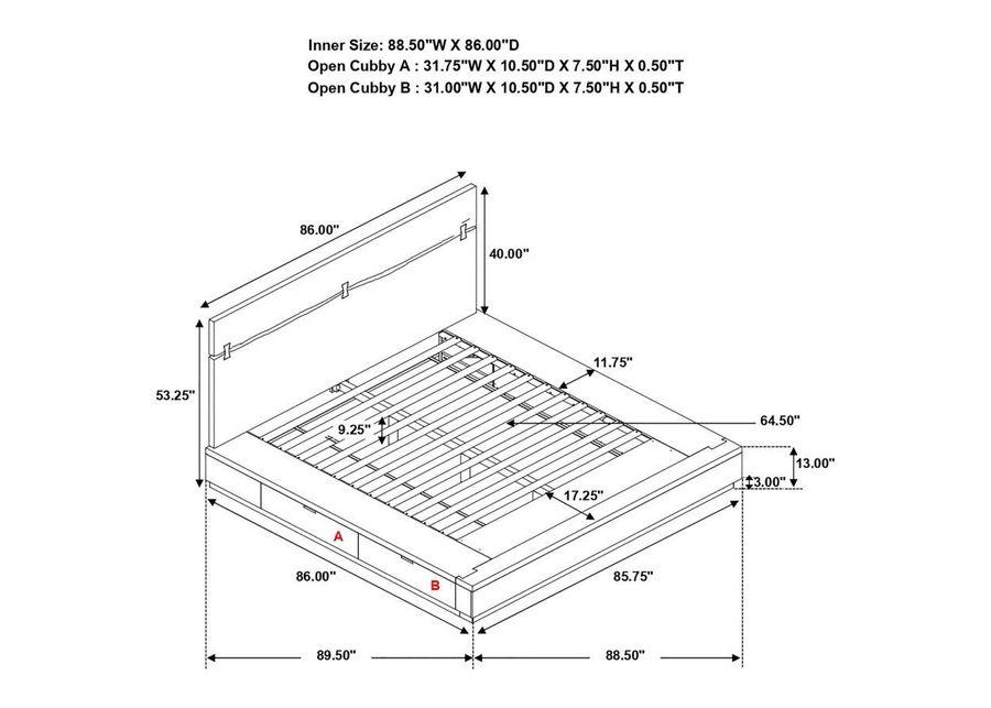 Winslow - Storage Bedroom Set