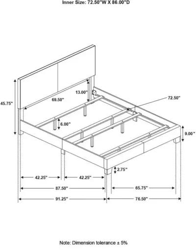 Dorian - Upholstered Bed