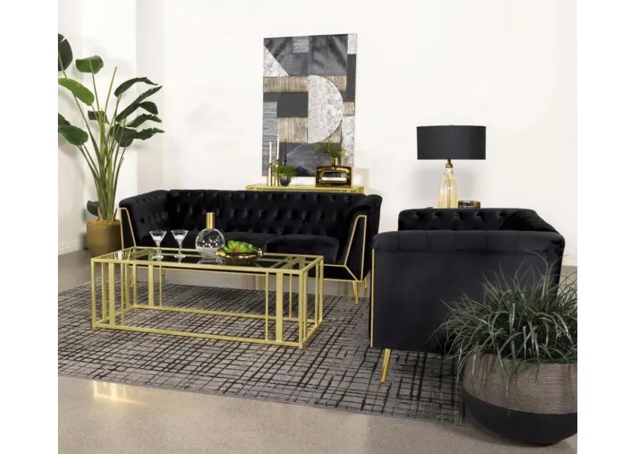 Adri - Metal Frame Coffee Table