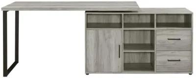 Hertford - L-Shape Office Desk with Storage