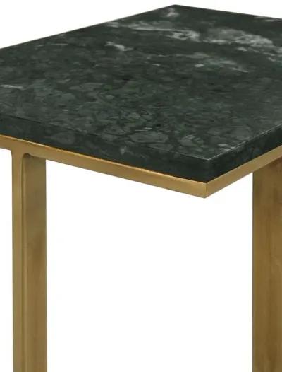 Vicente - Accent Table With Marble Top