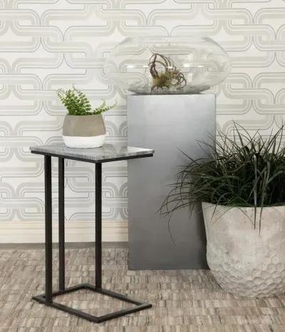 Vicente - Accent Table With Marble Top