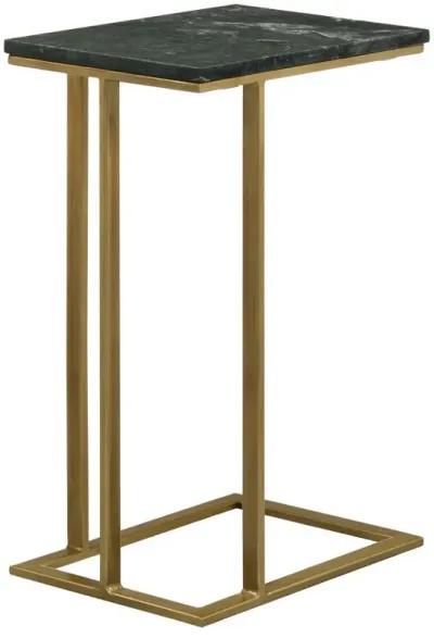 Vicente - Accent Table With Marble Top