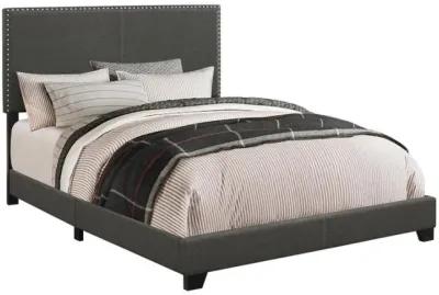 Boyd - Upholstered Bed with Nailhead Trim