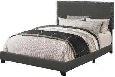 Boyd - Upholstered Bed with Nailhead Trim