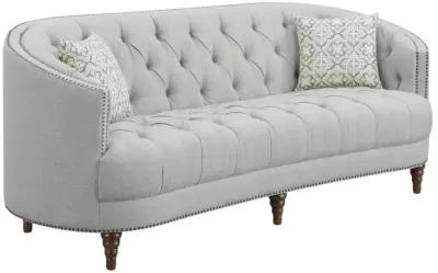 Avonlea - Upholstered Tufted Living Room Set