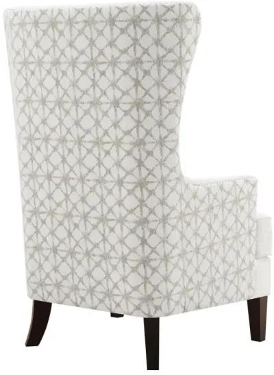 Pippin - Upholstered Wingback Accent Chair - Latte