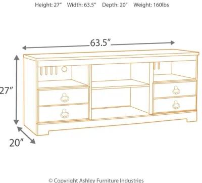 Willowton - Entertainment Center With Fireplace Option