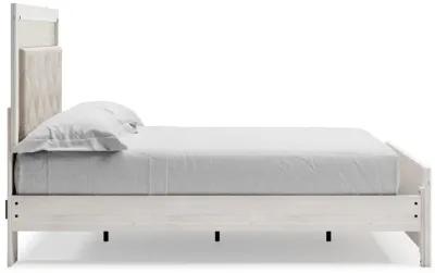 Altyra - White - Queen Panel Bed With Roll Slats