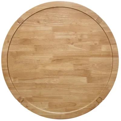 Camillo - Round Solid Wood Coffee Table - Maple